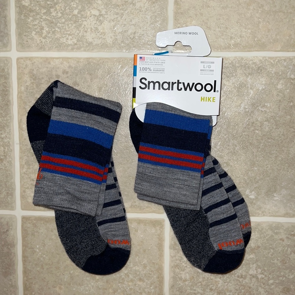 Smartwool Hike socks unisex large set of 2